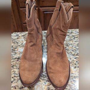 Tecovas The Dean Men's Suede Boot Size 8 1/2 EE